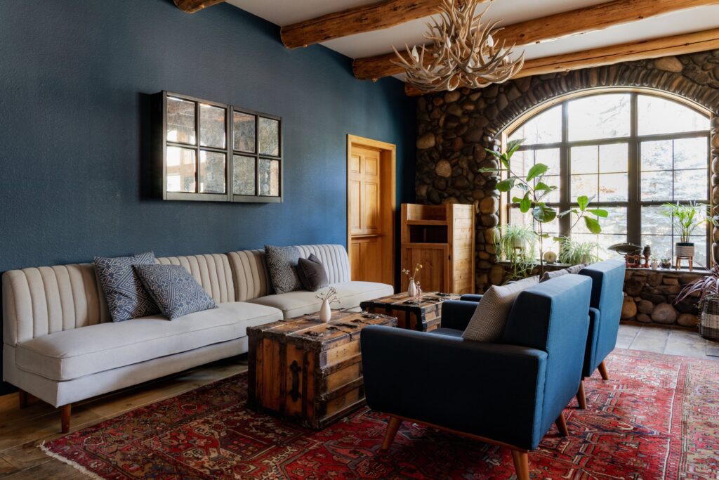 Lobby of the Black Bear Lodge