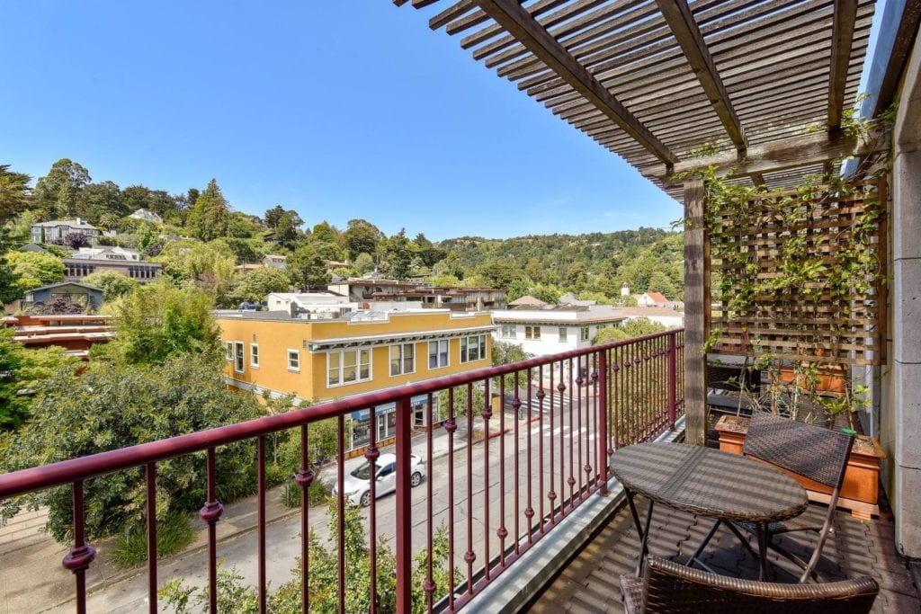 View from the Mill Valley Inn