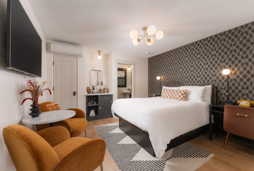 Guest room at Petit Soleil