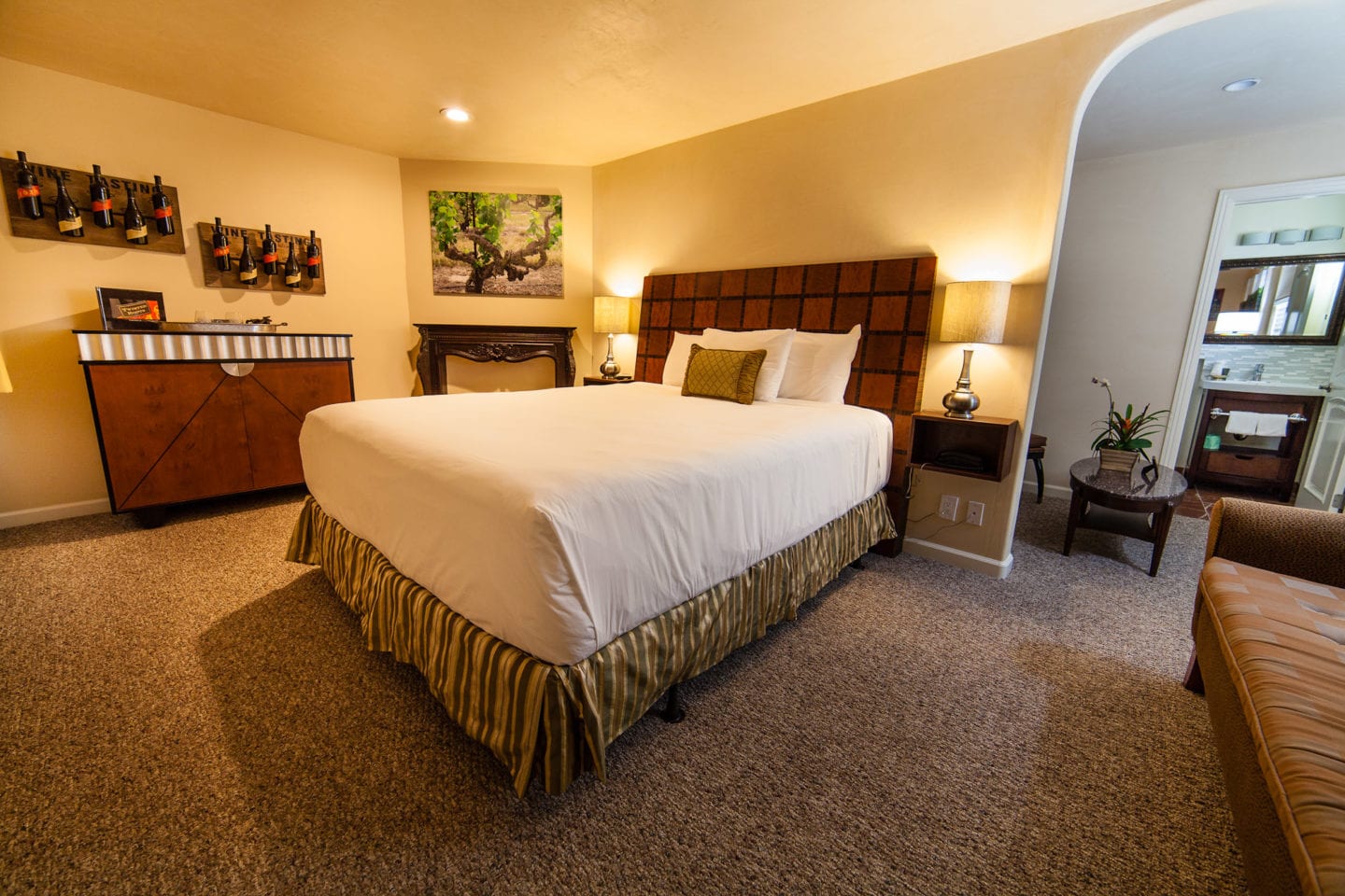 Vendange Carmel guest room