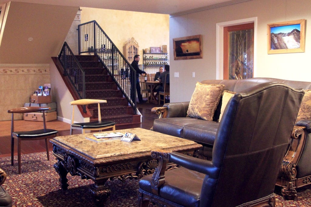 Lobby at the Purple Orchid Wine Country Resort & Spa