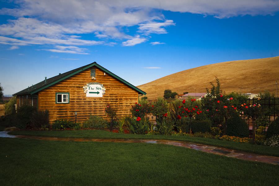 The spa at the Purple Orchid Wine Country Resort