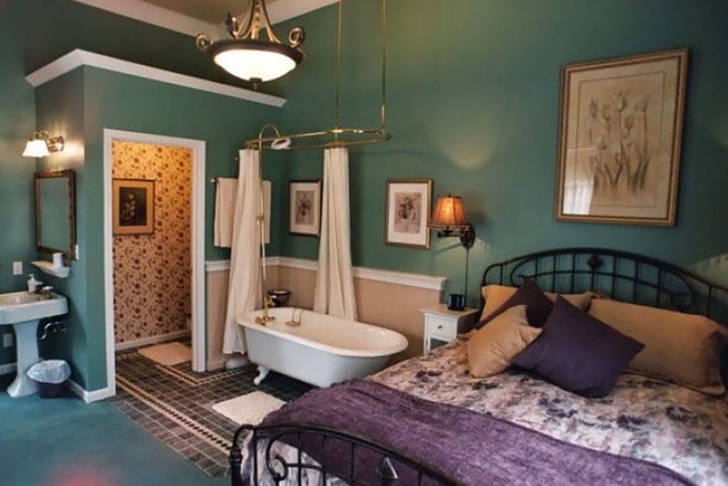 Guest room at the Pescadero Creek Inn