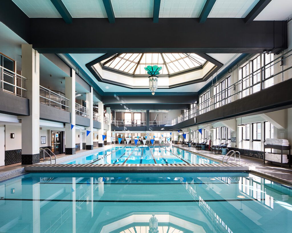 The Los Angeles Athletic Club pool
