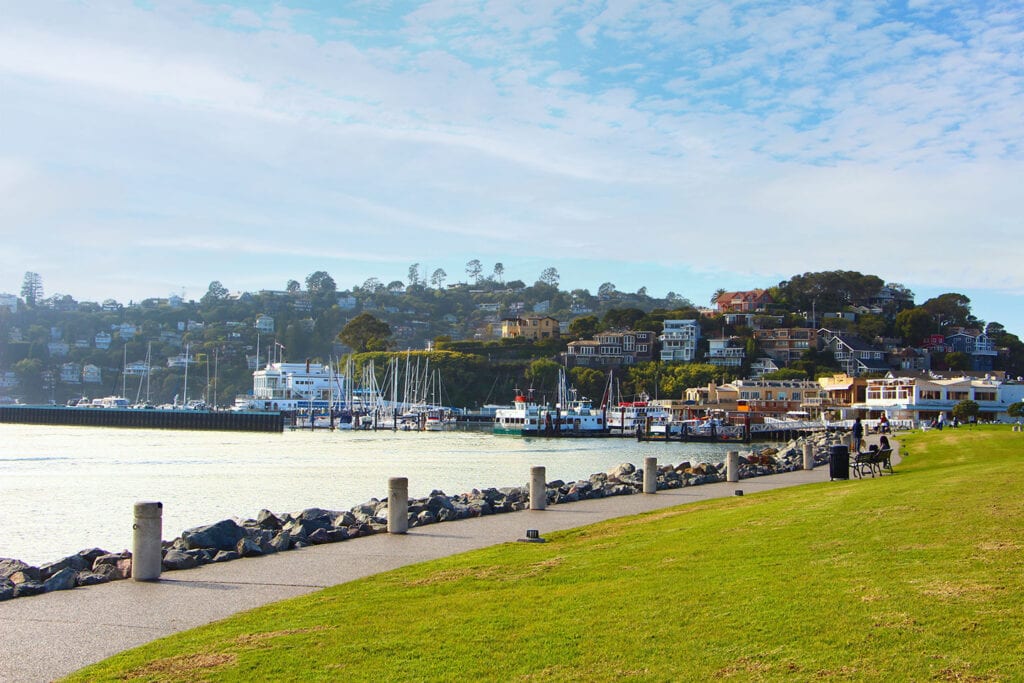 Shoreline Park in Tiburon