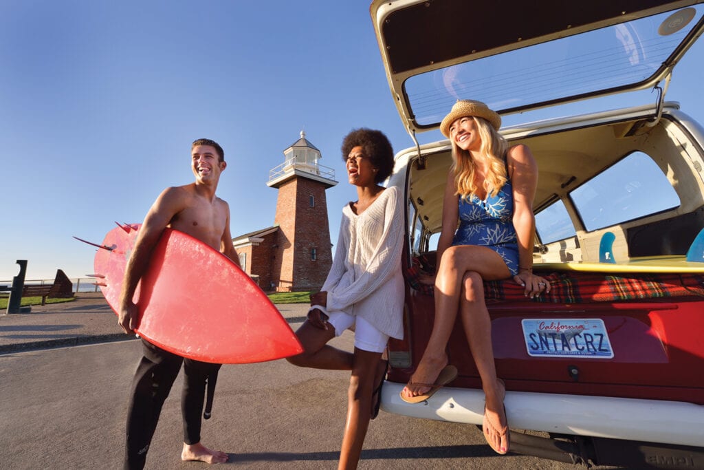 Lighthouse Point in Santa Cruz, courtesy Visit Santa Cruz County
