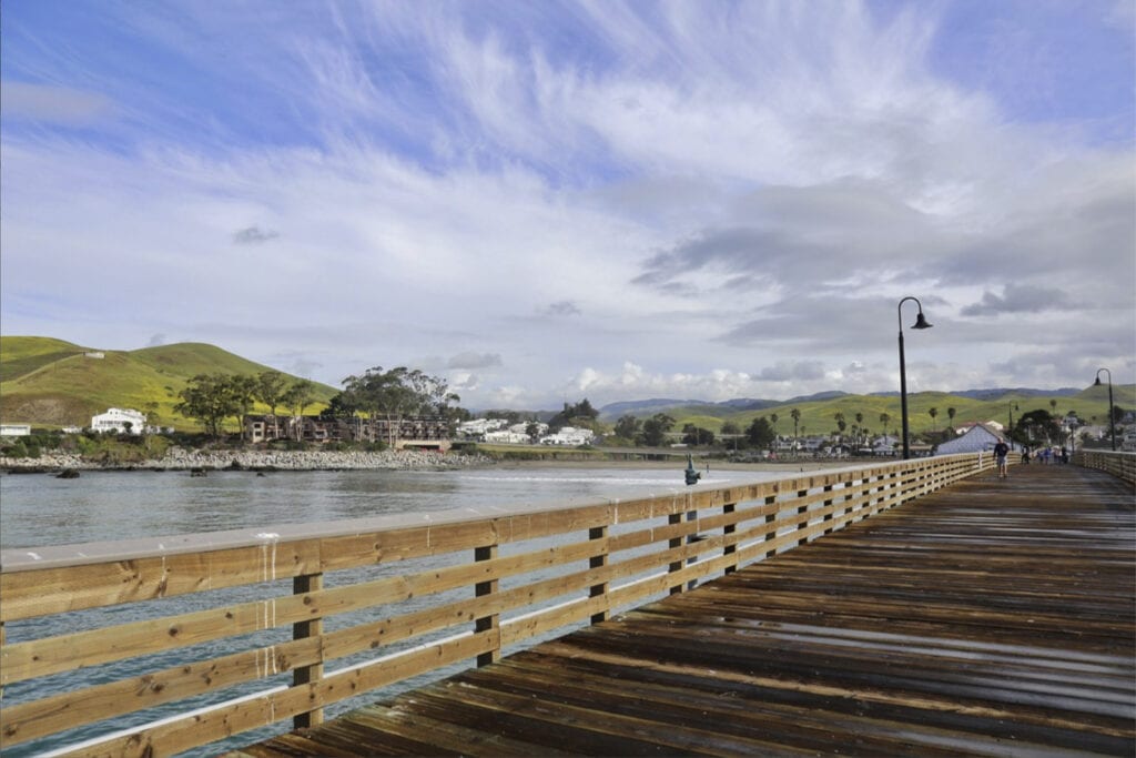 View from the Cayucos Pier
