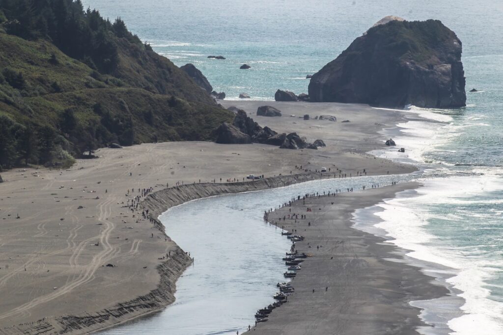 Klamath River beaches
