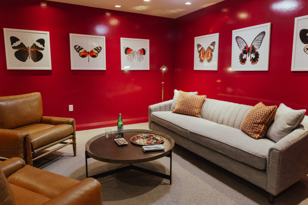 King suite with sitting room at The Winston