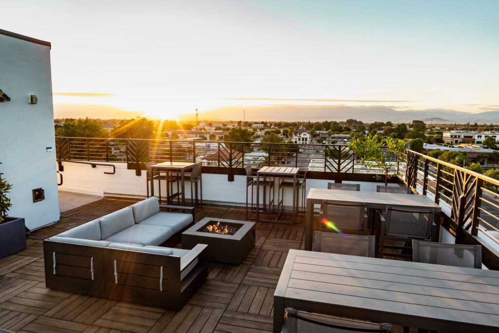 Elderwood rooftop restaurant and bar at The Darling Hotel