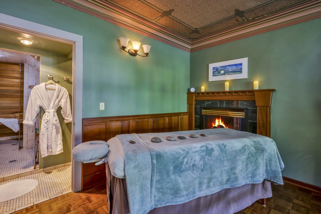 The spa at Elk Cove Inn & Spa