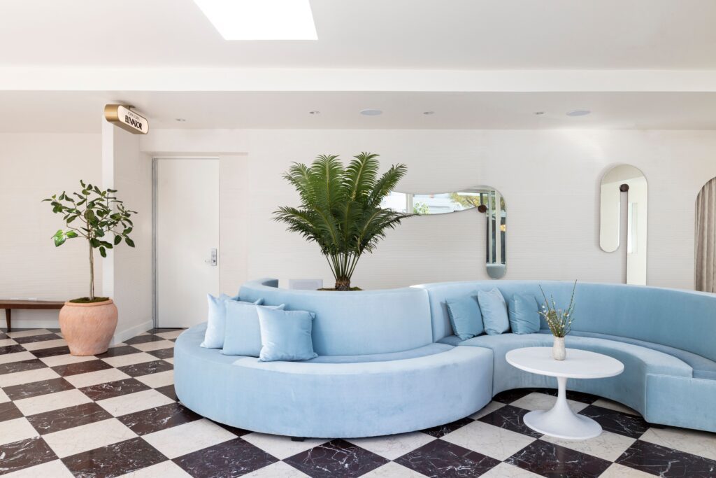 Lobby of Short Stories Hotel