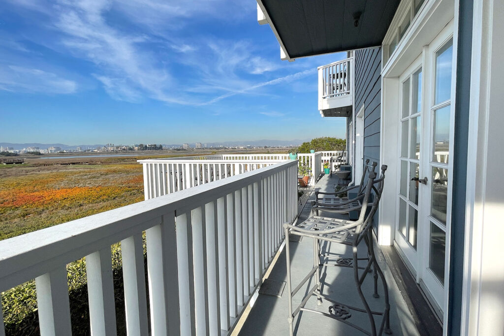 View from the deck of the Inn at Playa del Rey