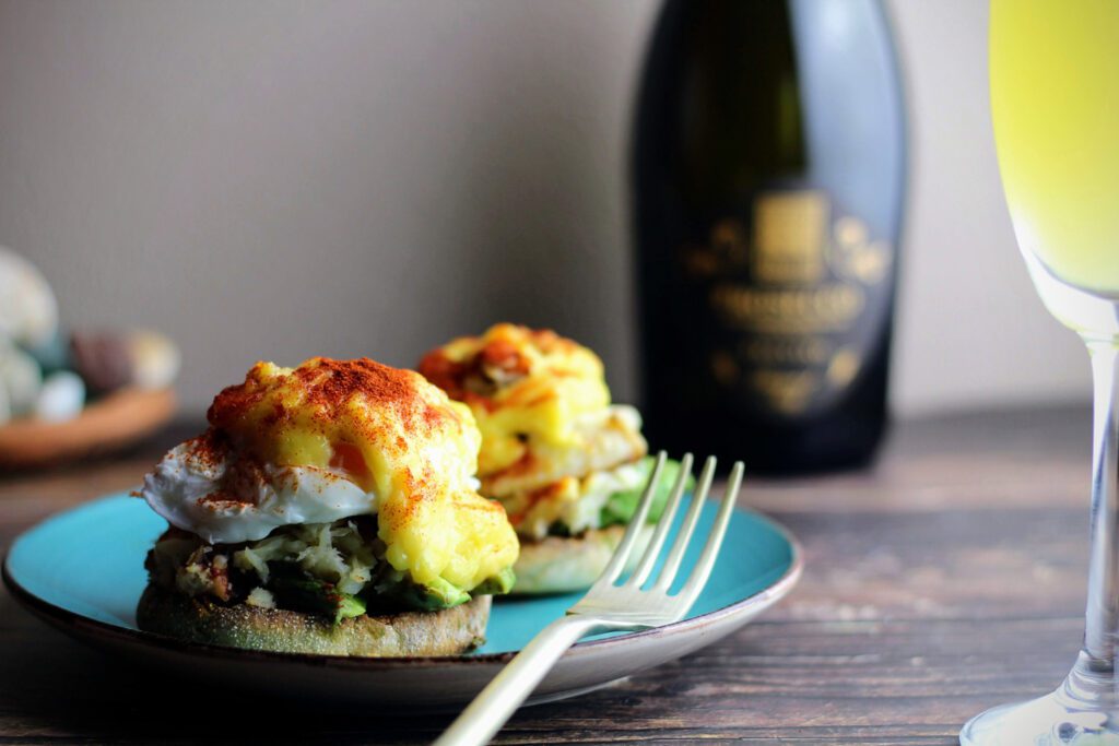 Dungeness Crab Benedict from Nick's Cove