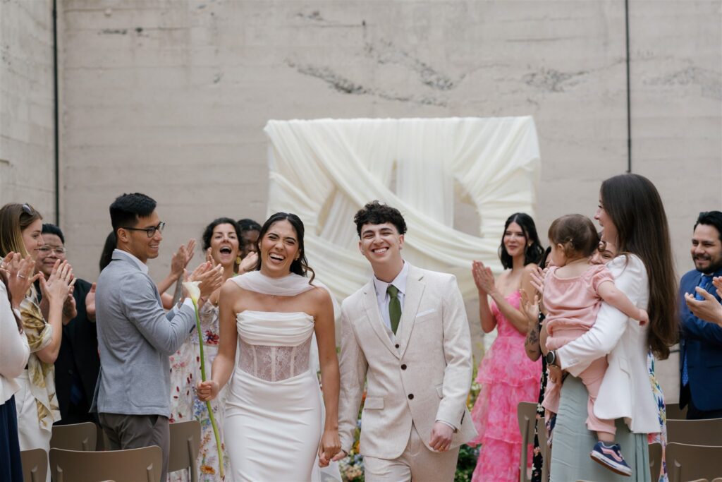 A small wedding in Drift Santa Barbara's Ocaso event space