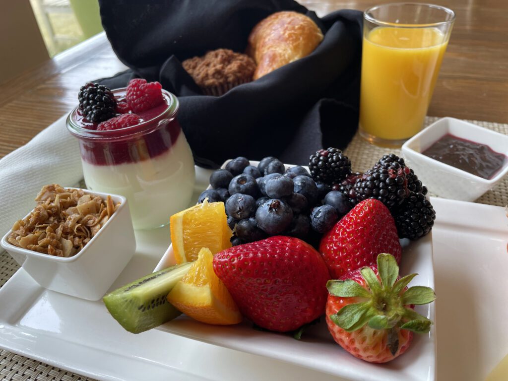 Breakfast at Seal Cove Inn