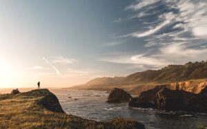 Coastal bluff at the Inn at Newport Ranch