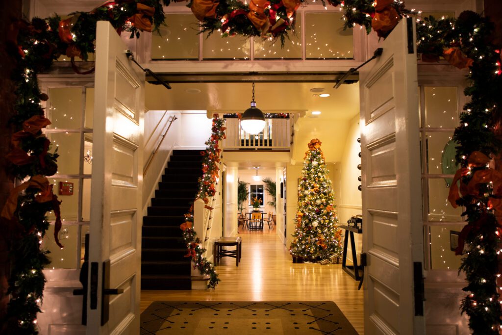 Inn at the Presidio at the holidays