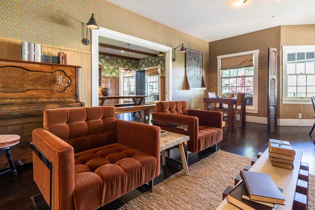 Newly revamped interiors of The Ballard Inn