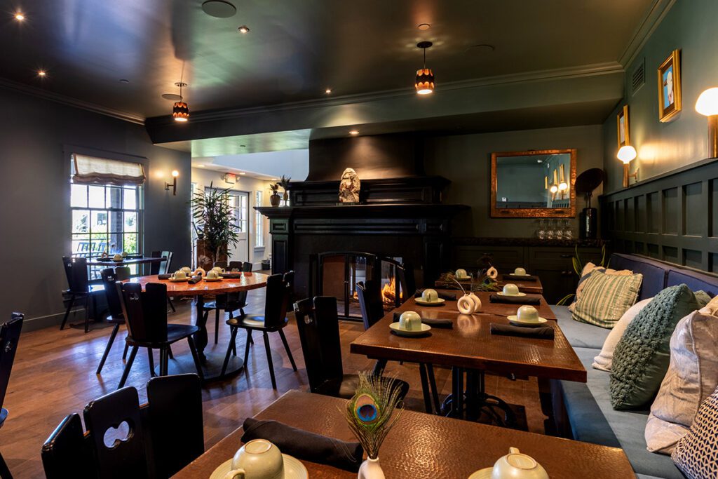 Dining room of The Ballard Inn