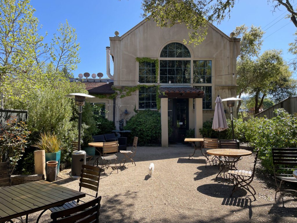 Cannabis consumption lounge at The Madrones