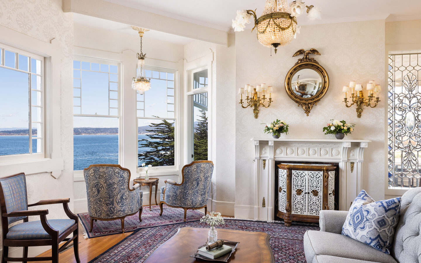 Guest room at Seven Gables Inn