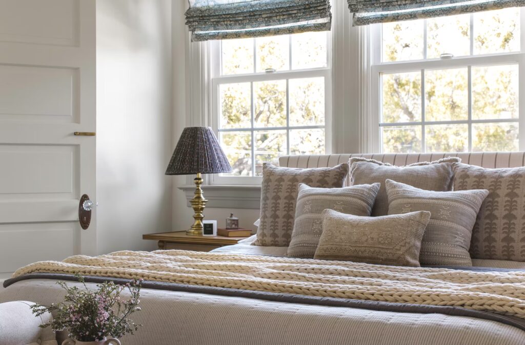 Guest room at the Craft House Inn