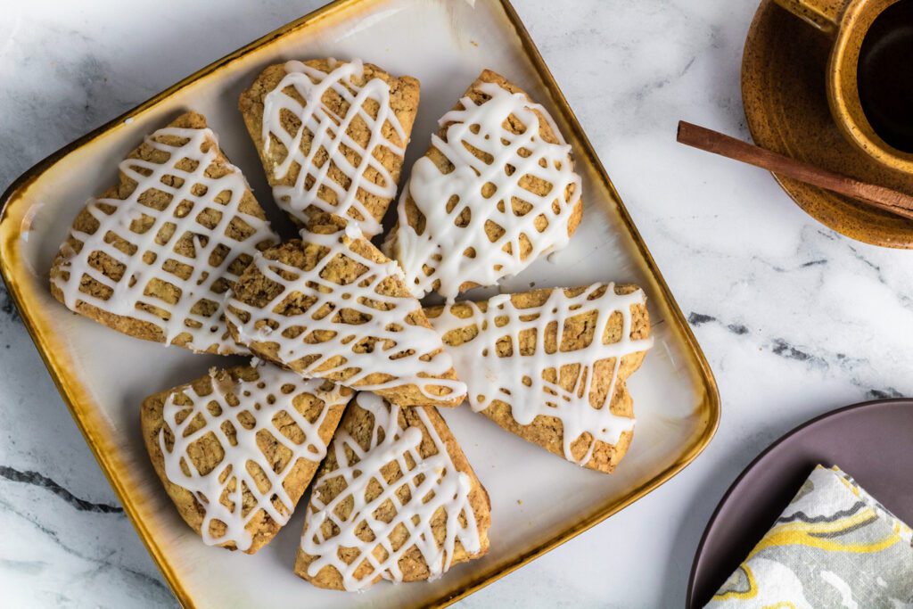 Cinnamon Bun Scones