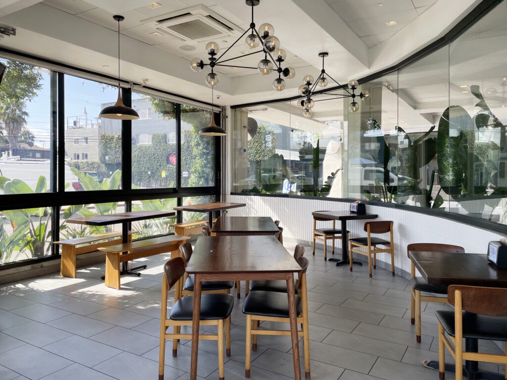 Dining room for Barlo Kitchen + Cocktails