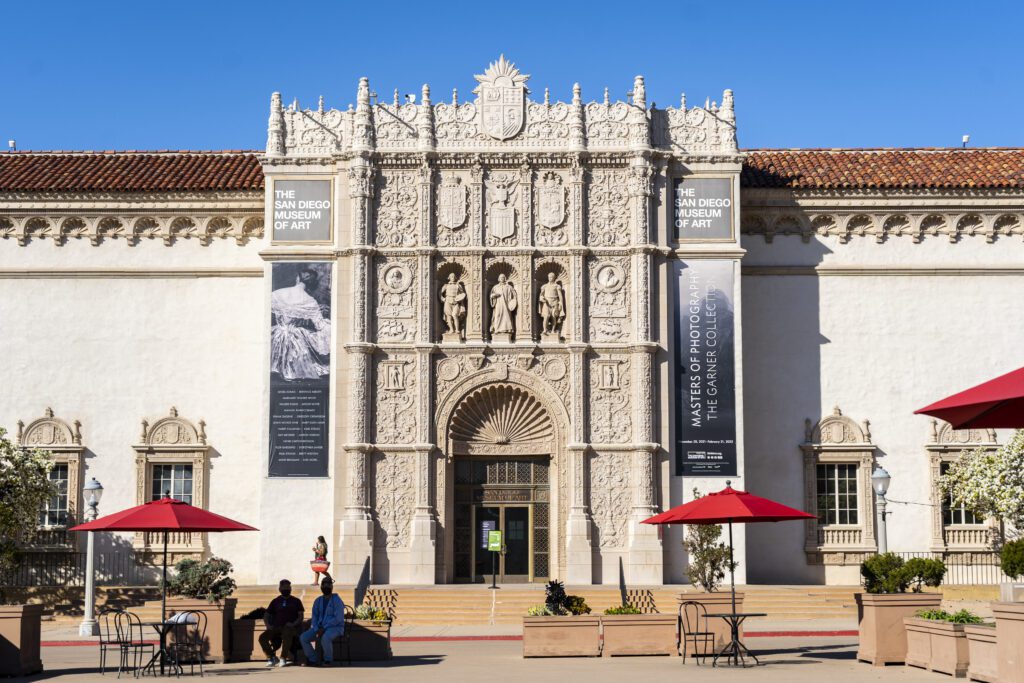 Entrance to The San Diego Museum Art