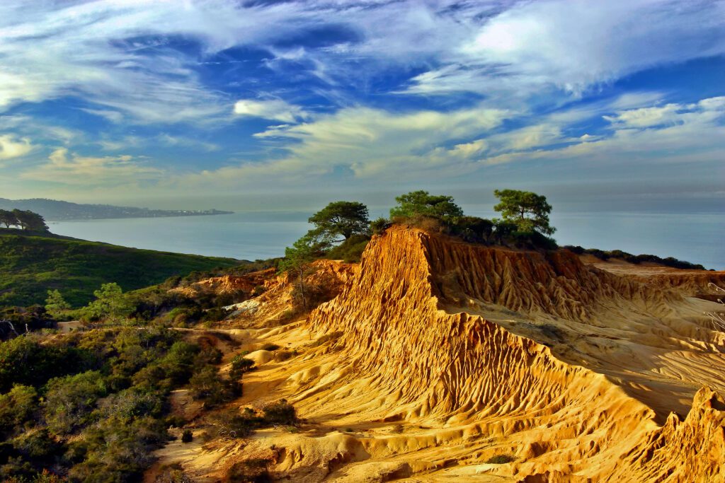 Sunrise at Broken Hill at Torrey Pines State Reserve