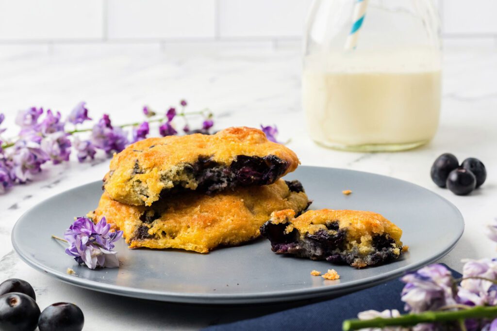 Cream Scones with Berries