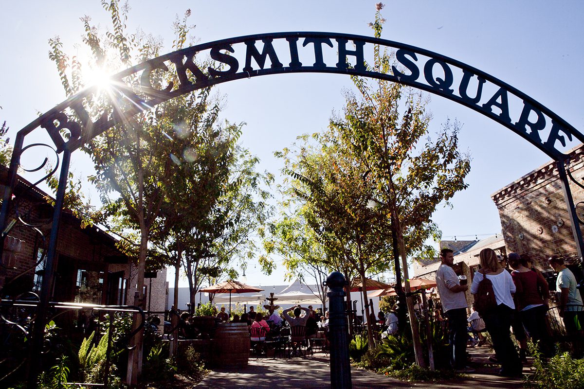 Blacksmith Square in downtown Livermore
