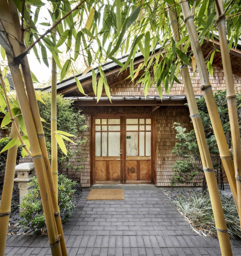 Entrance to one of the Ryokan Suites at the Gaige House