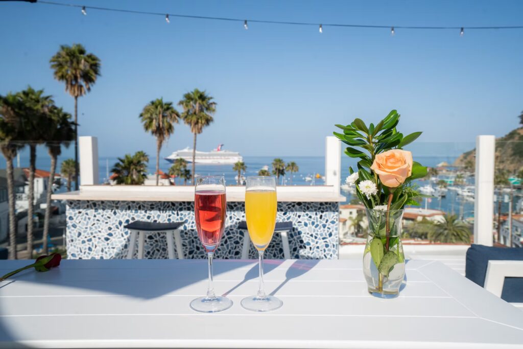 Rooftop views from the Aurora Hotel