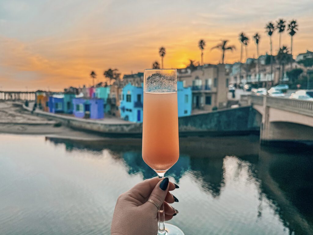 Sunset view from Pete's Capitola