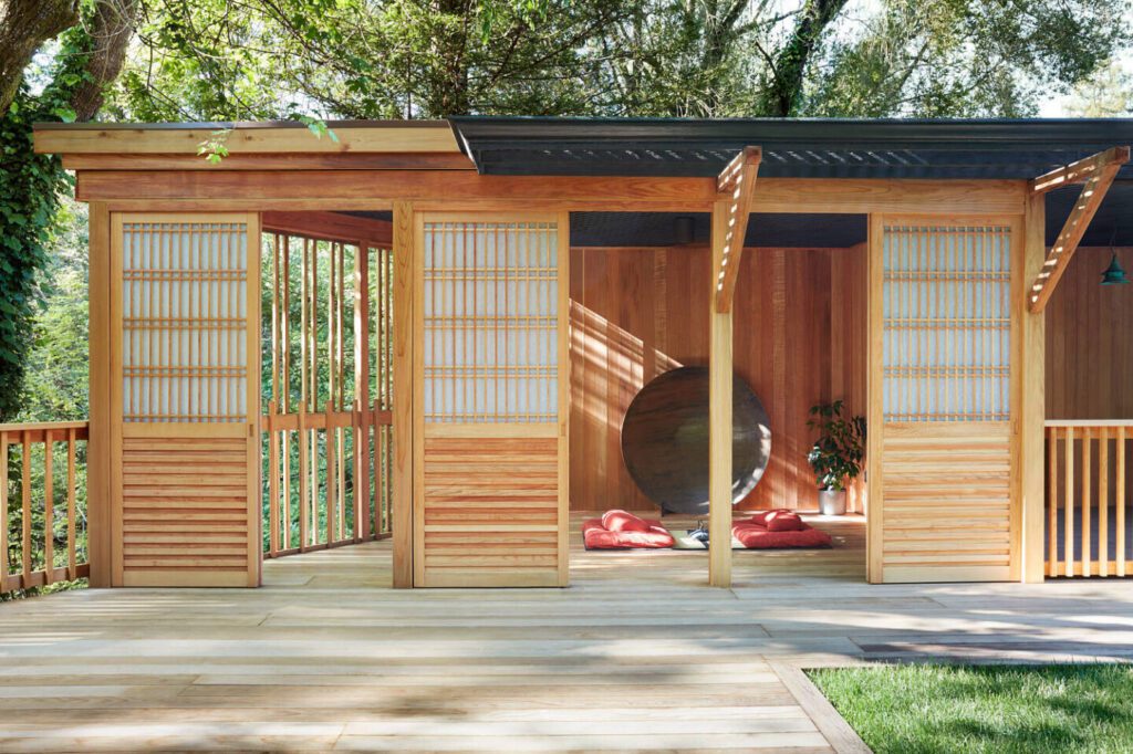 Meditation alcove at The Gaige House