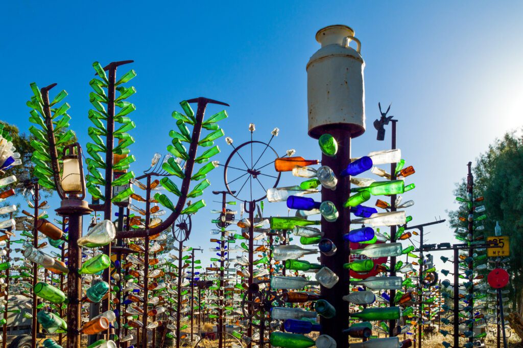 Elmer Long's Bottle Tree Ranch on Route 66