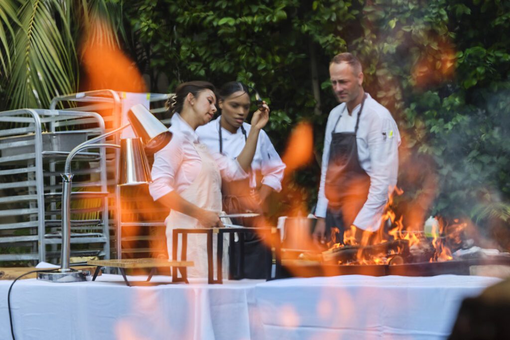 Hotel Bel-Air’s annual end-of-summer barbecue 