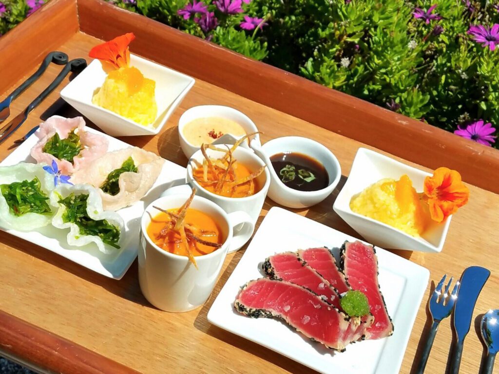 Mendo box selections at the Brewery Gulch Inn