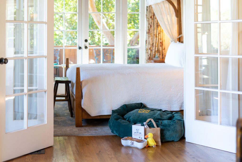 Pet friendly amenities at San Ysidro Ranch