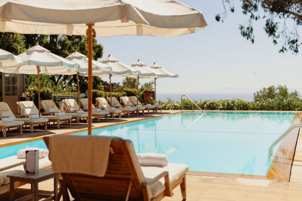 The pool at El Encanto